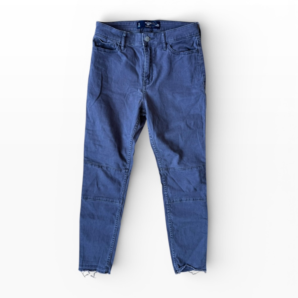 Hollister Women's Cropped purple Jeans